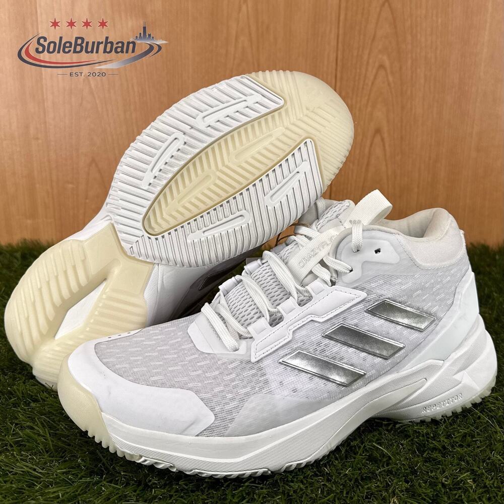 adidas Crazyflight 6 Mid Indoor White HP7030 Women's Size 7